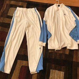Jordan Carolina Blue Sweatsuit worn once